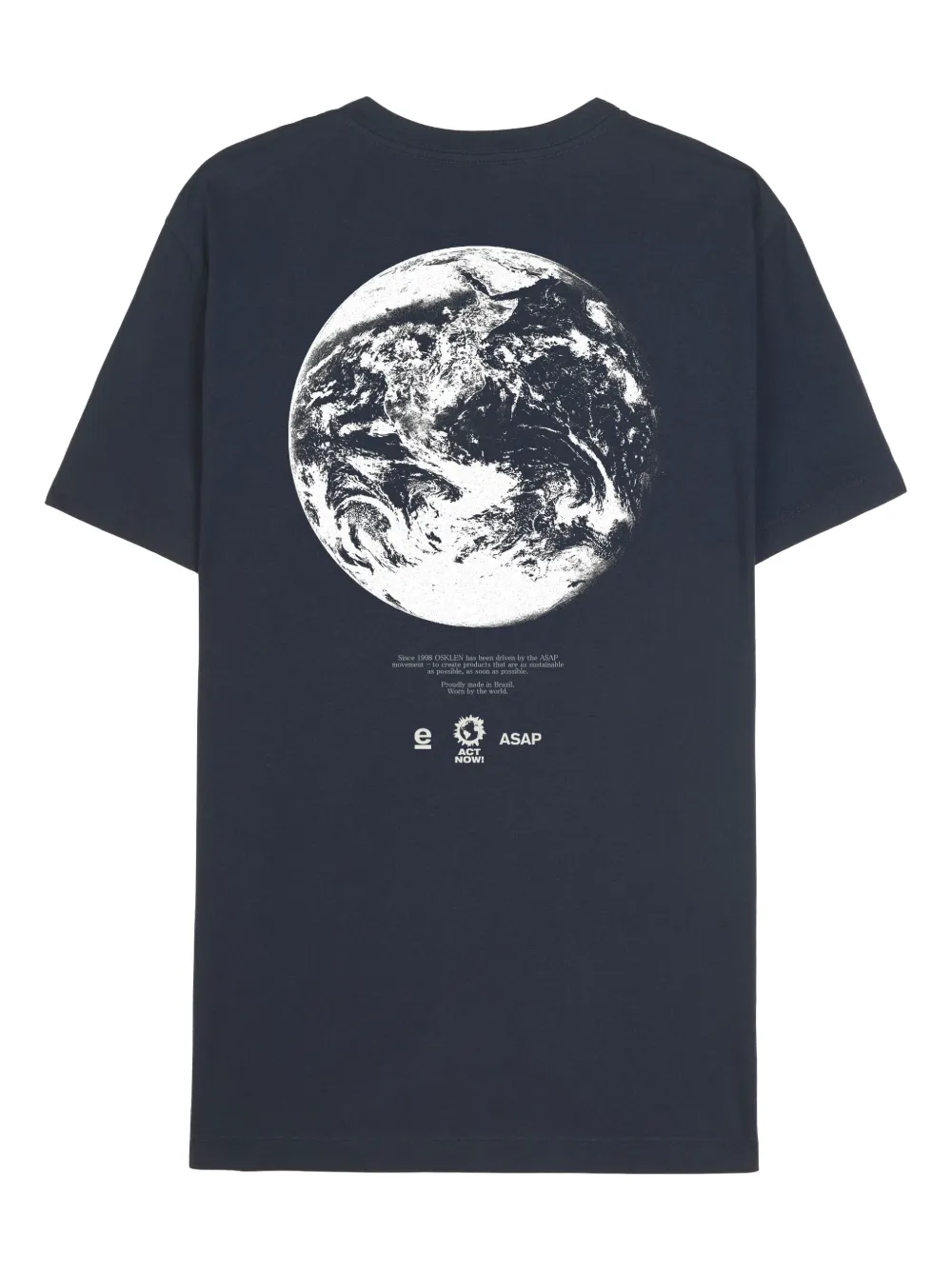 Osklen Earth T-shirt - Blauw