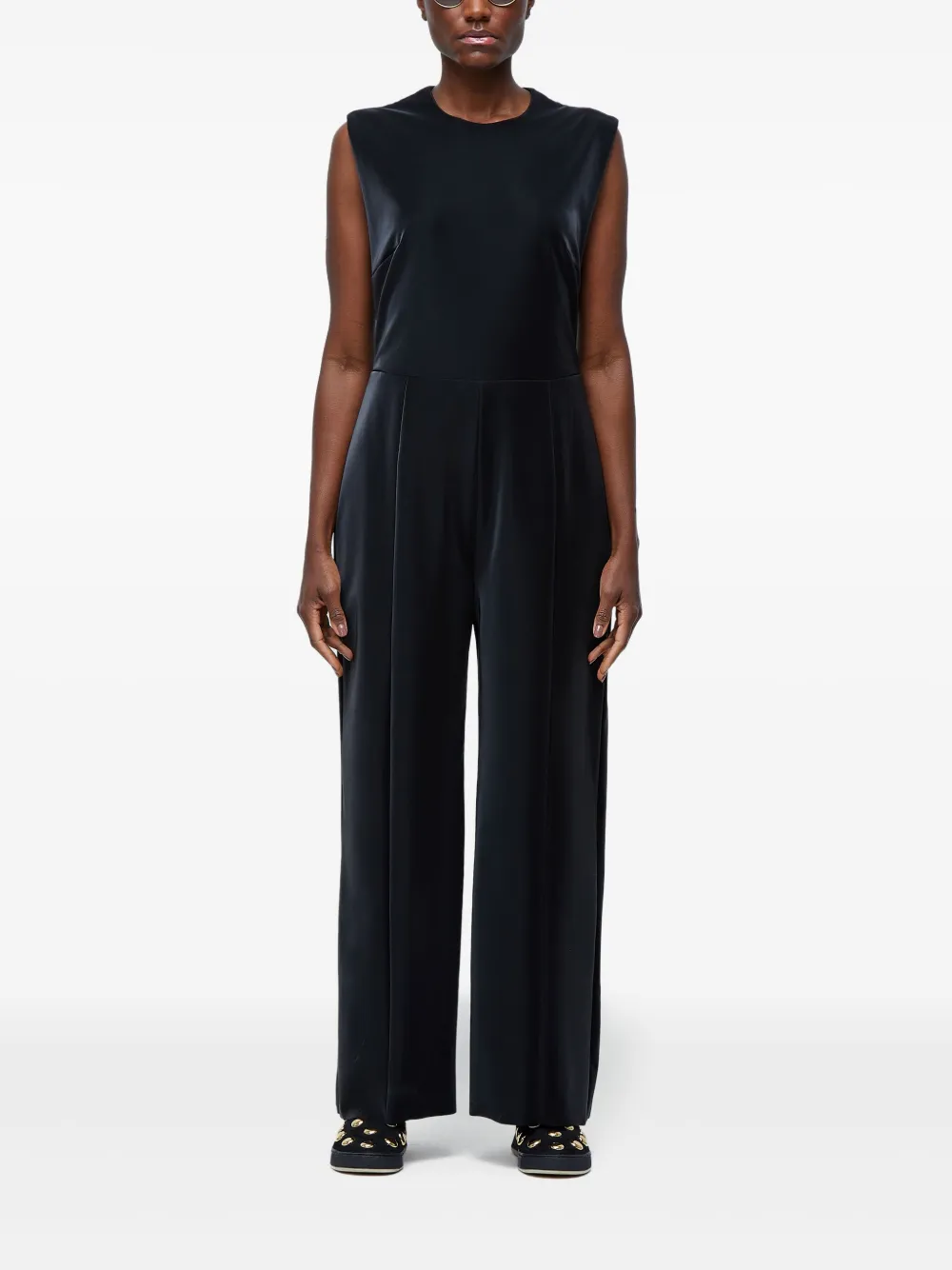 Osklen Satijnen jumpsuit - Zwart