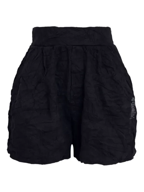 Osklen pleat-detail shorts 