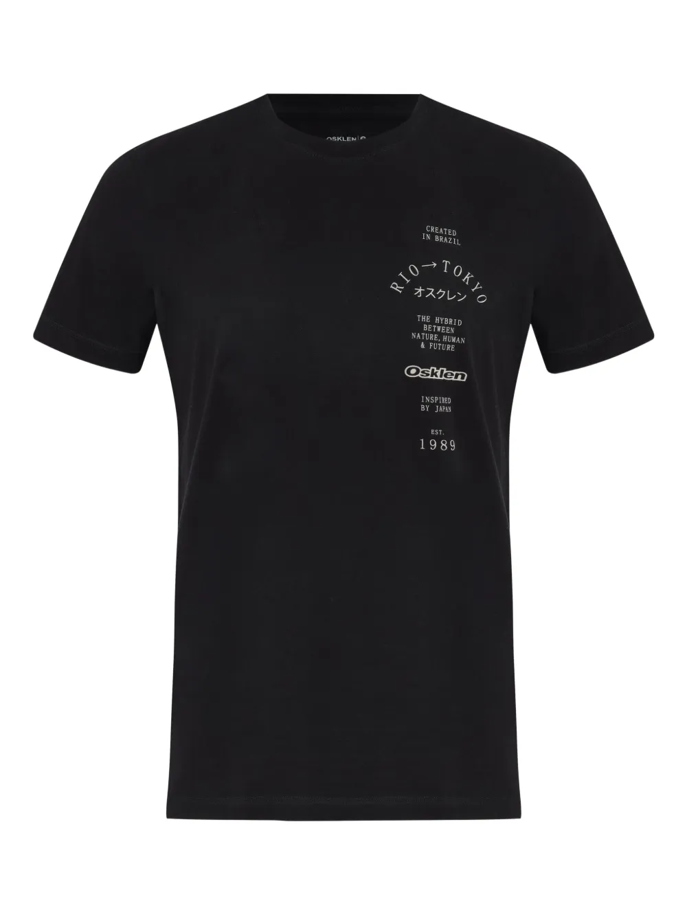Osklen Rio Tokyo T-shirt Zwart