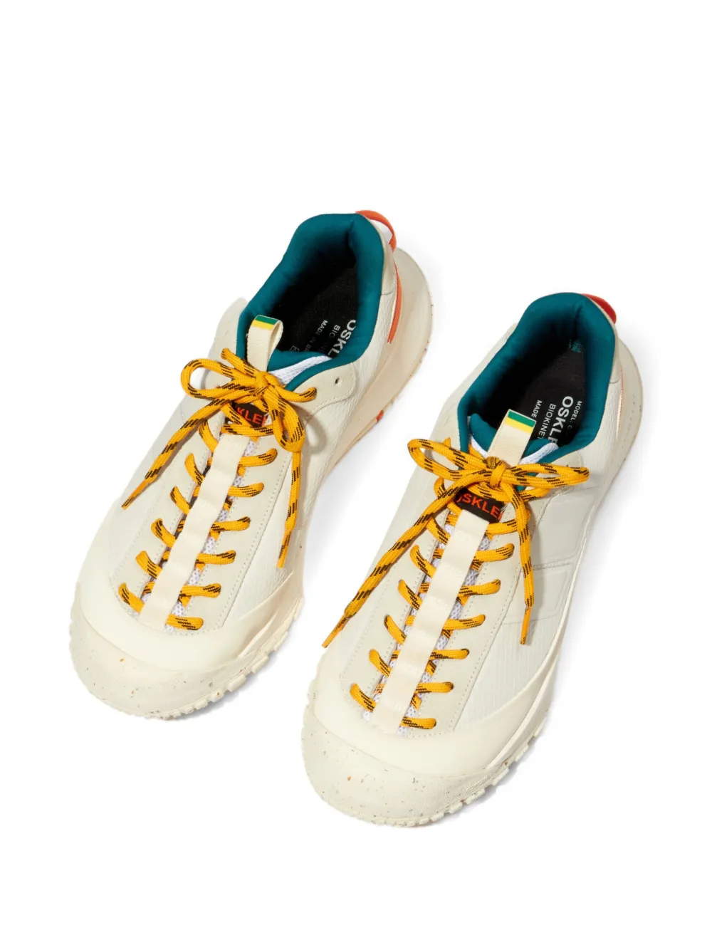 Osklen Wandelsneakers met rubberen zool Wit