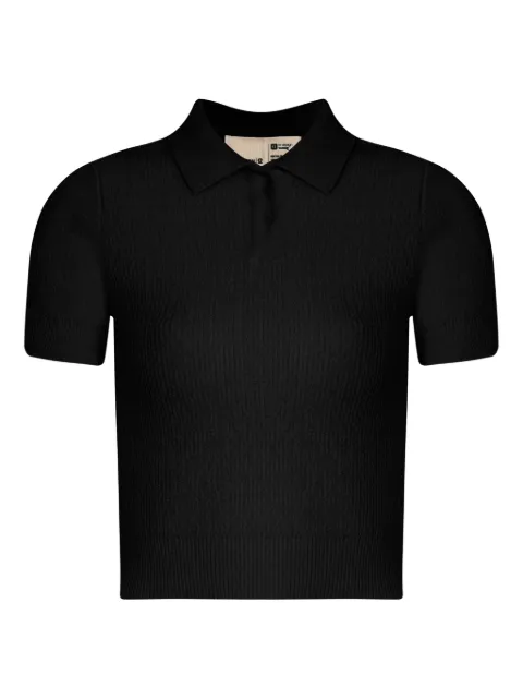 Osklen tricot-knit polo top