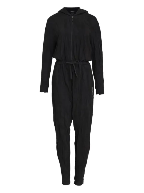 Osklen zip-front hooded jumpsuit