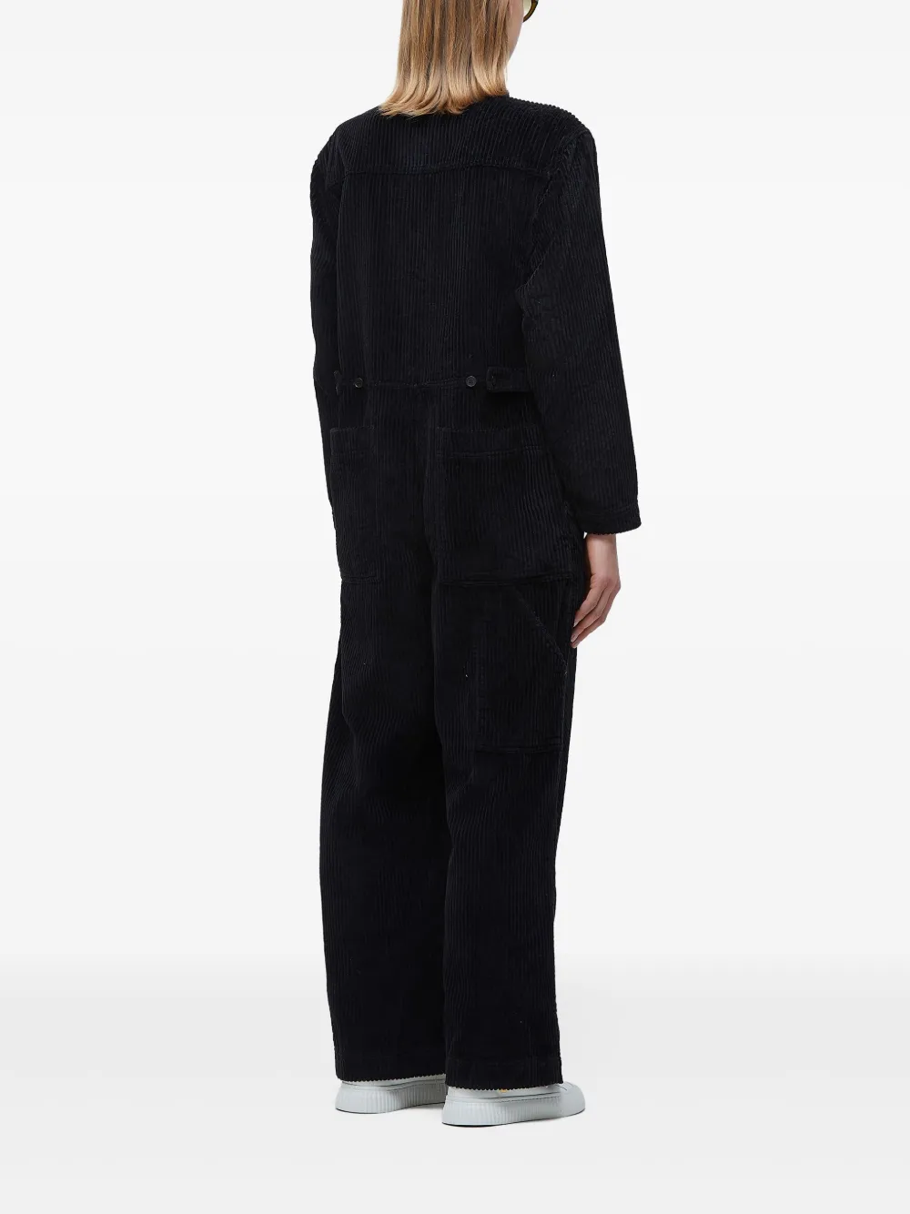 Osklen Ribfluwelen jumpsuit Zwart