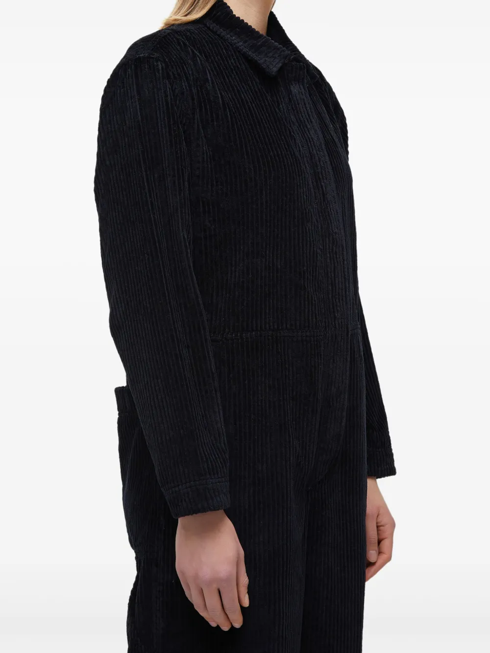 Osklen Ribfluwelen jumpsuit Zwart