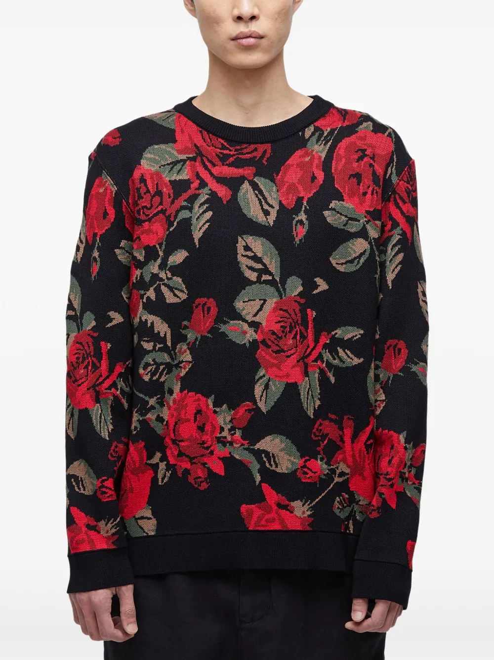 Osklen Vintage Rose trui - Zwart