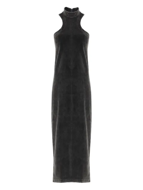 Osklen vestido largo con diseño jaspeado