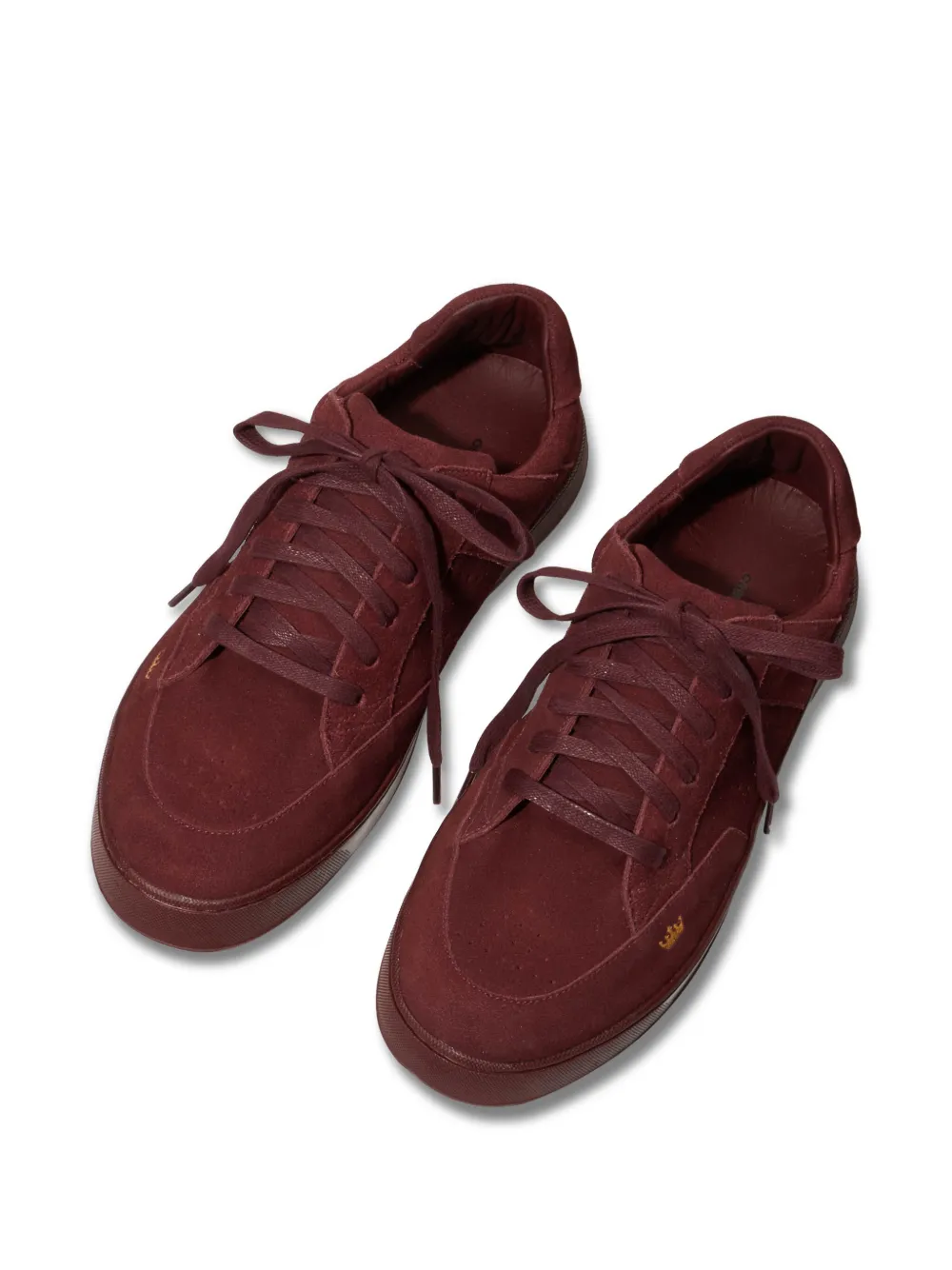 Osklen suede low-top sneakers Red