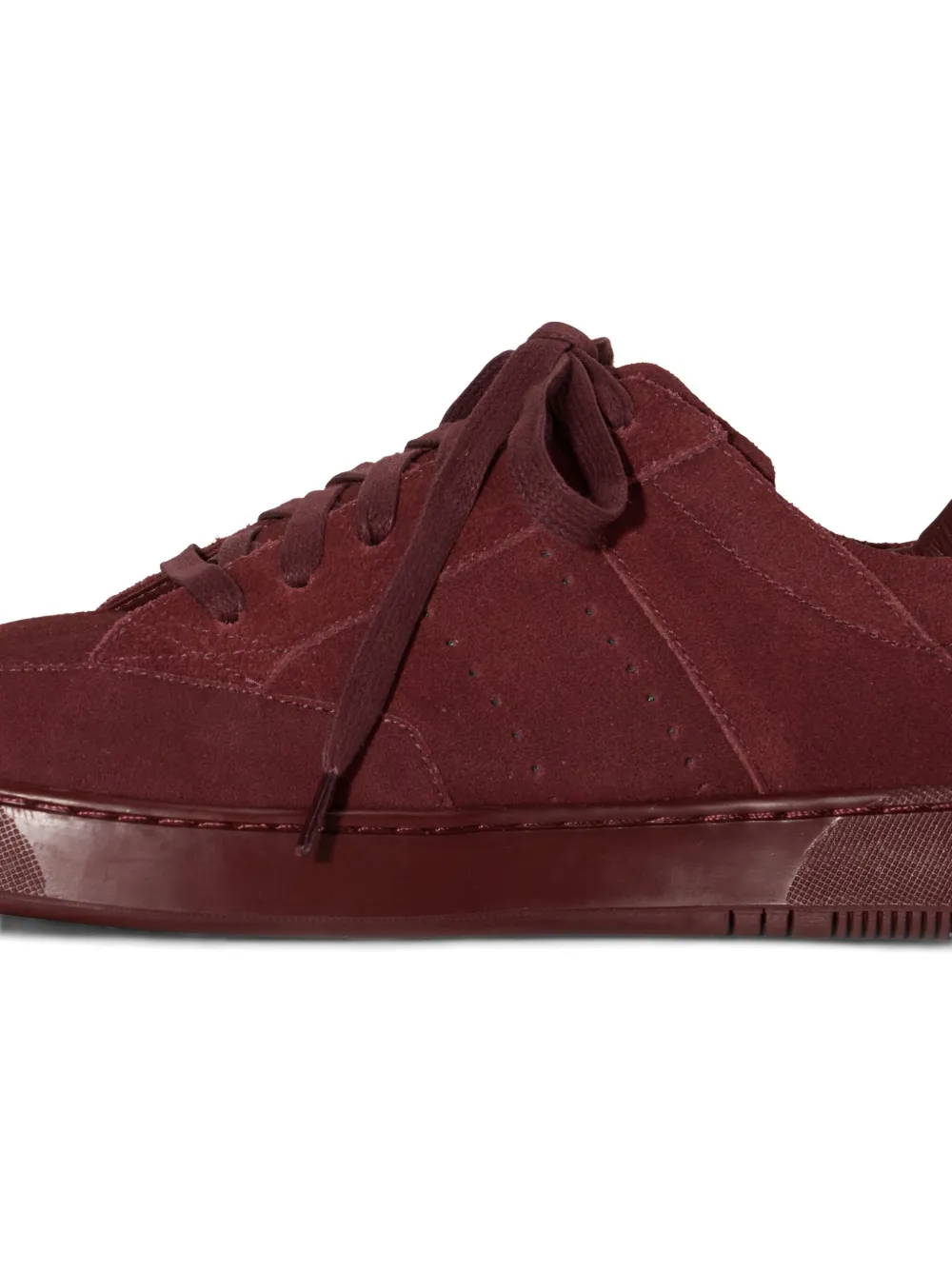 Osklen suede low-top sneakers Red