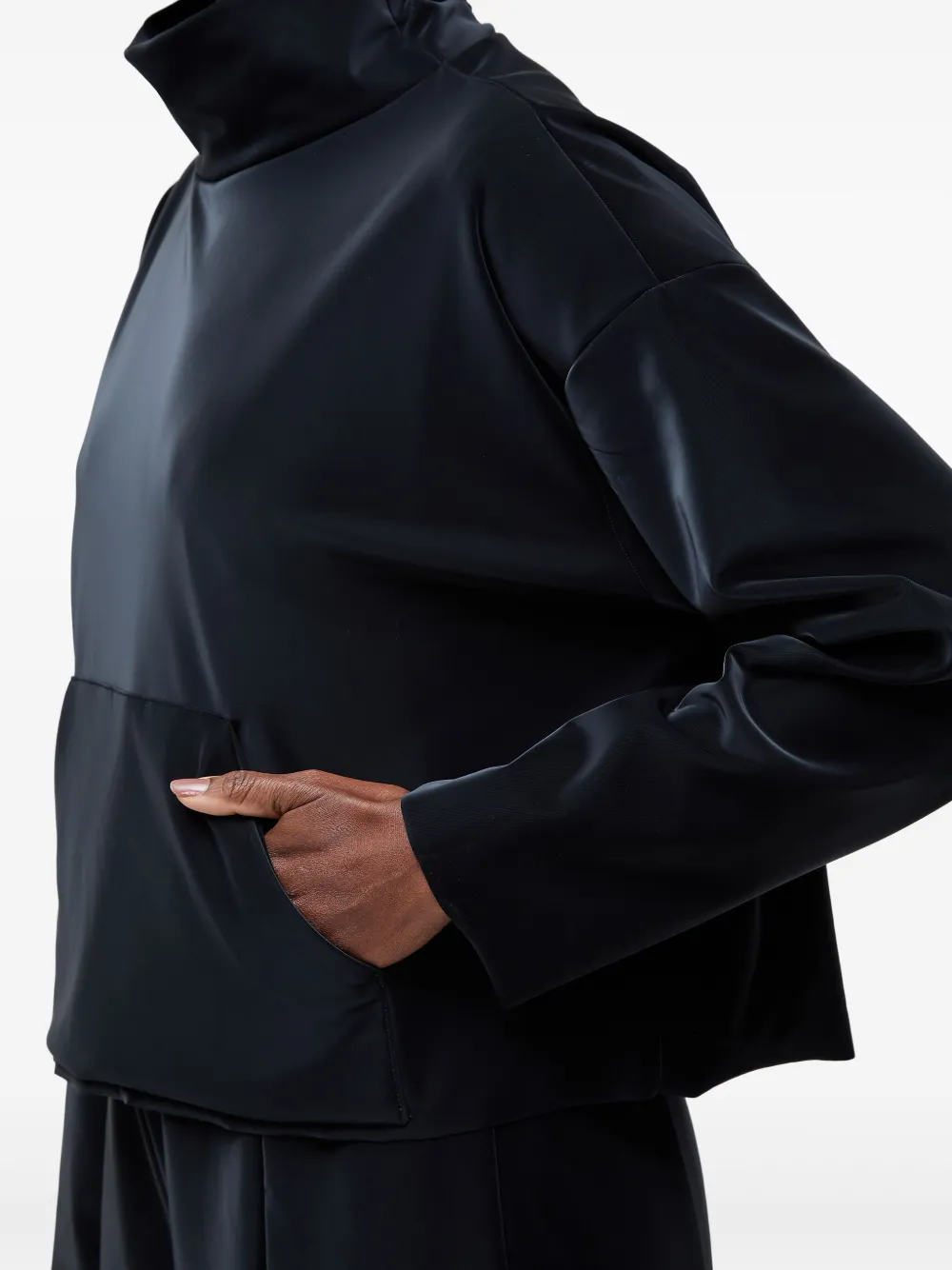 Osklen Pullover met hoge hals Zwart