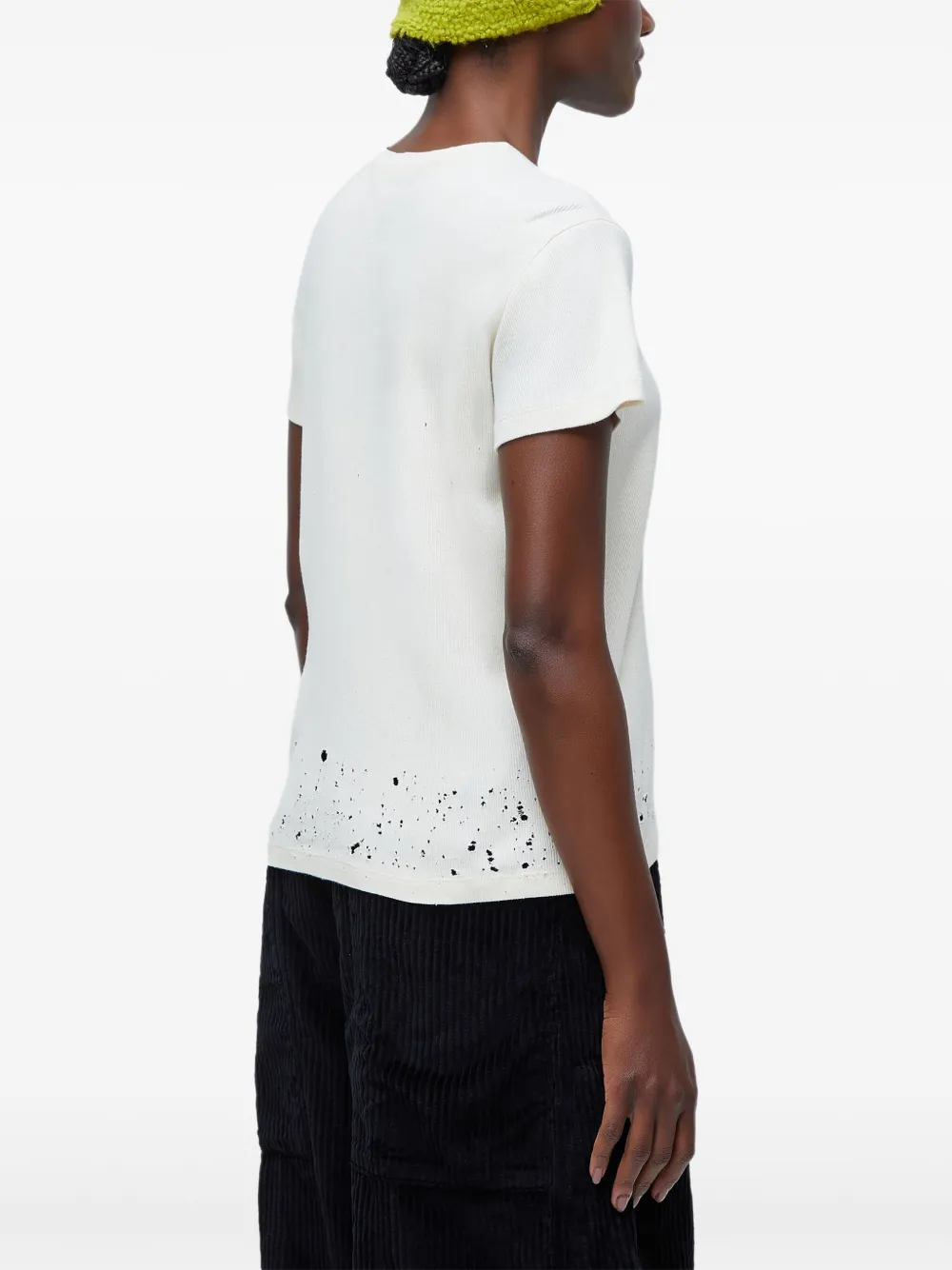 Osklen Laser-cut Detail T-shirt In White