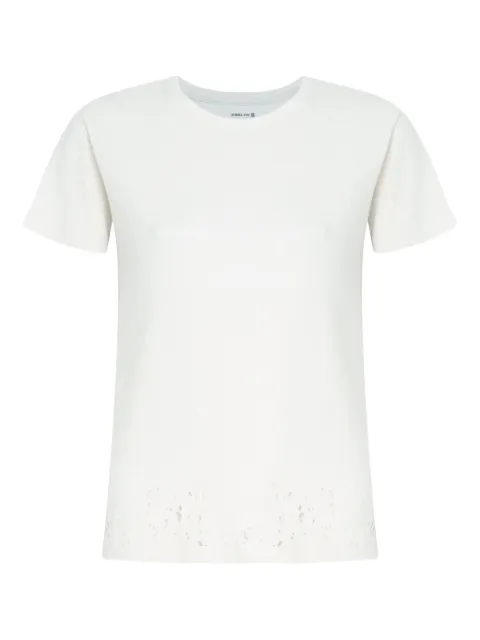 Osklen laser-cut detail T-shirt