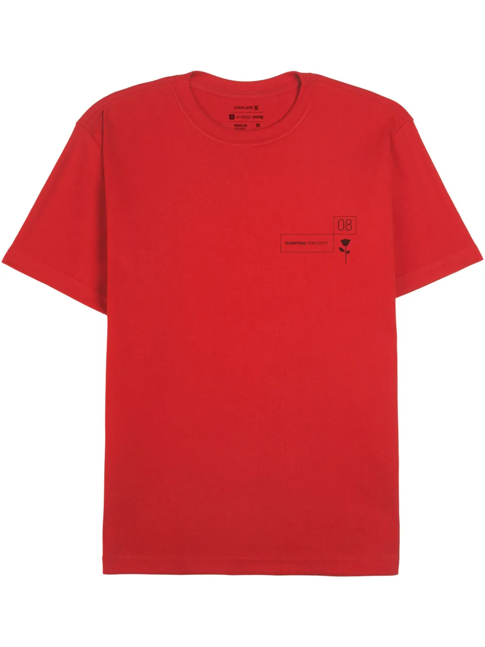 Osklen Camiseta com estampa de logo | Vermelho | Image 1