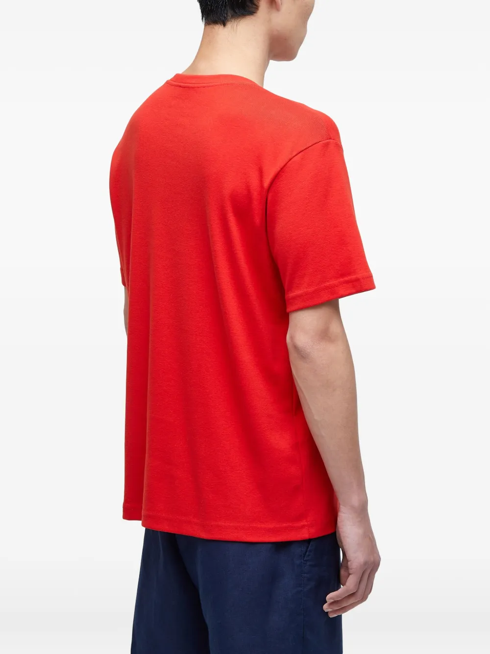 Osklen T-shirt met logoprint Rood