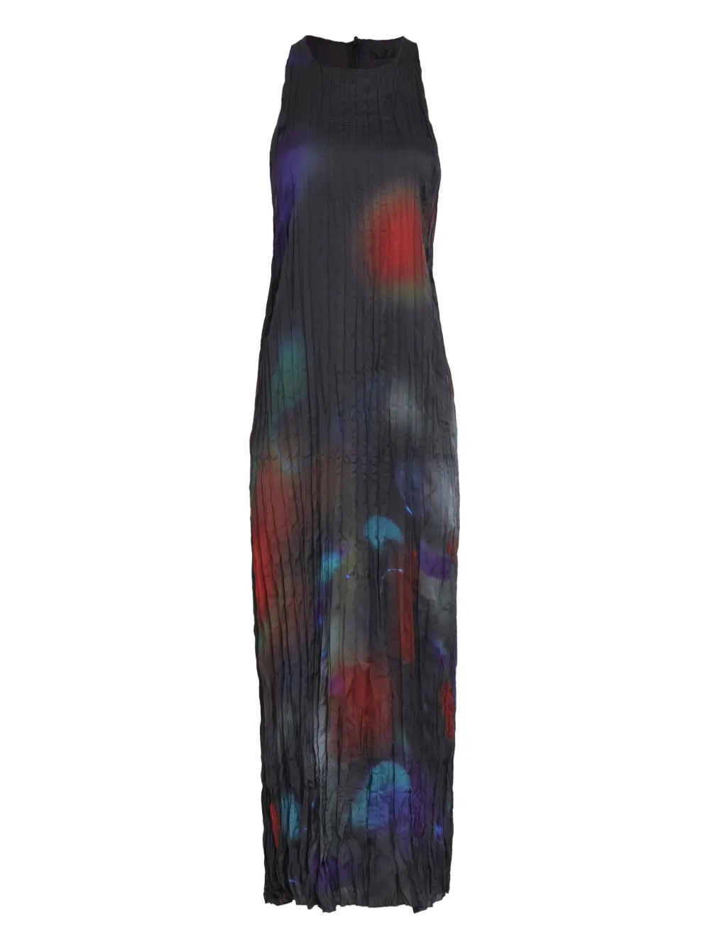 Osklen Geplooide maxi-jurk Blauw
