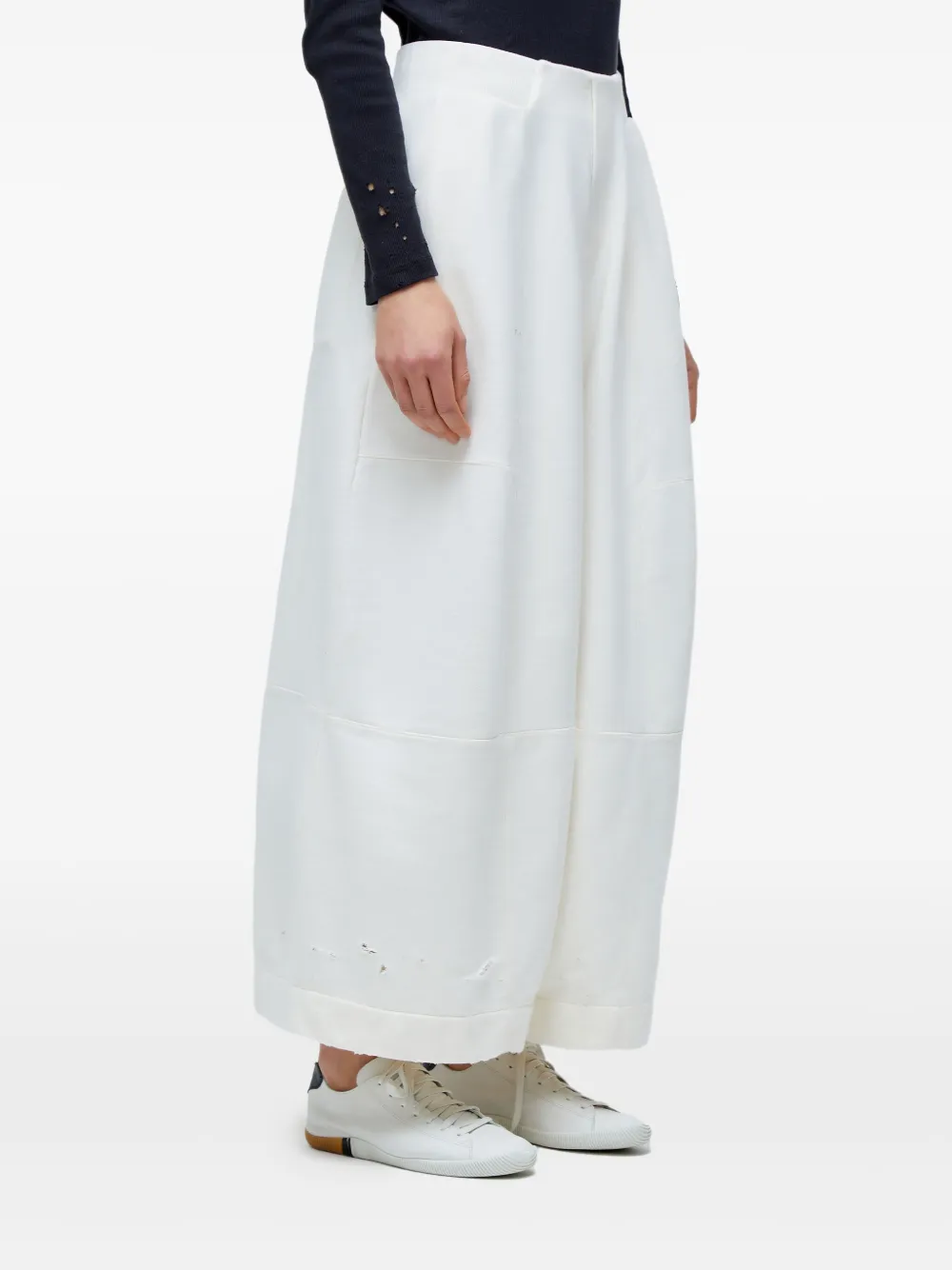 Osklen Broek met franje Wit