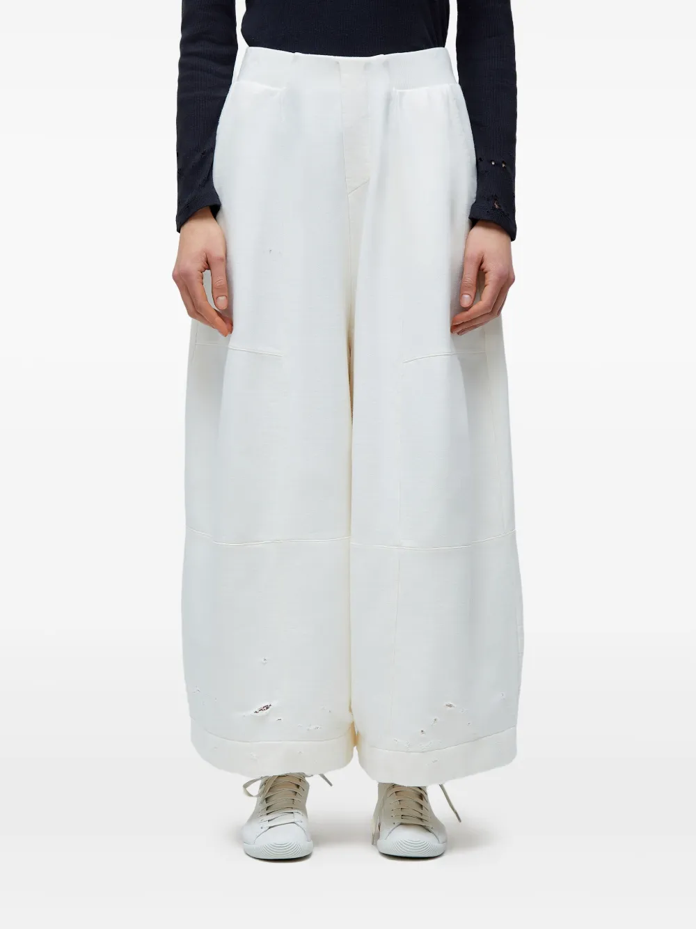 Osklen Broek met franje Wit