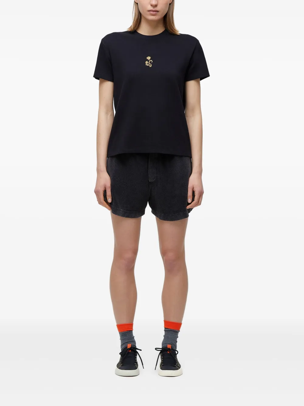 Osklen Shorts van katoenblend Zwart