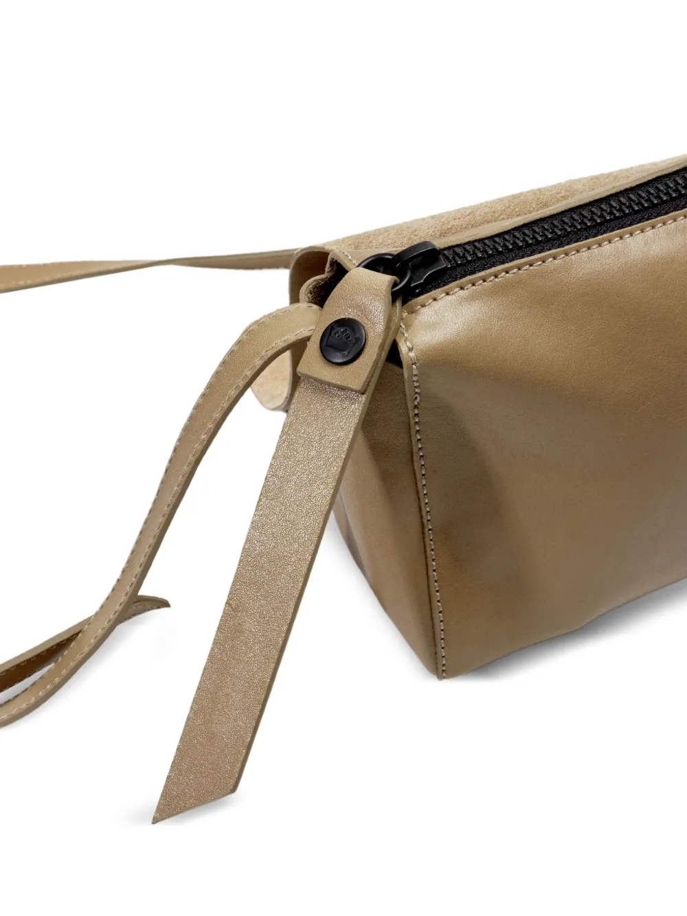  Osklen Leather Crossbody Bag - Neutrals 