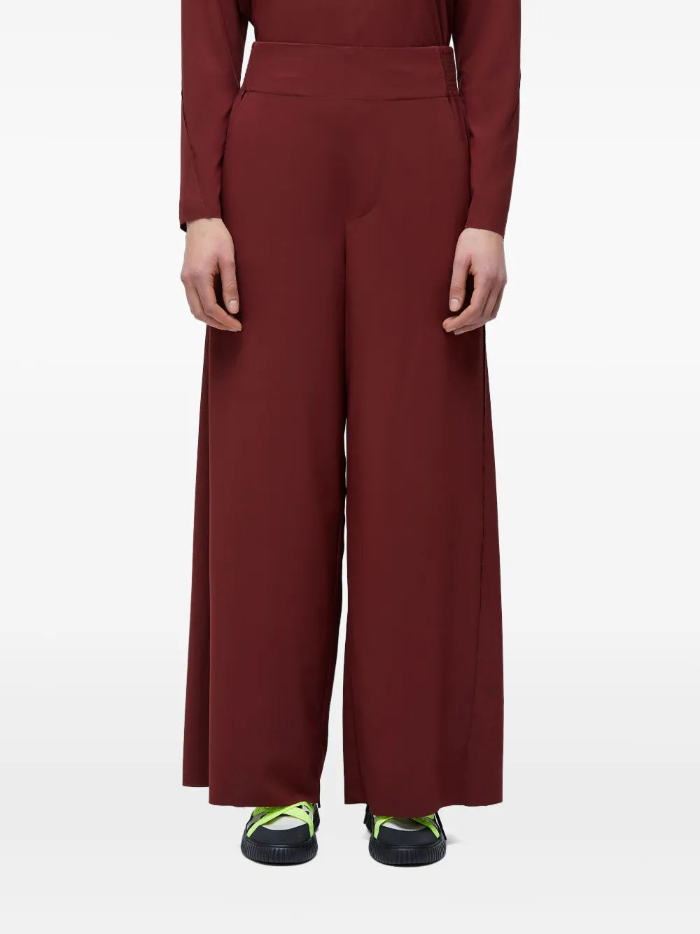Osklen Broek met wijde pijpen Rood