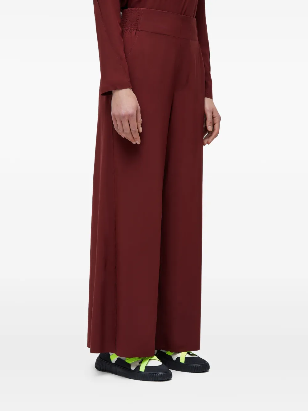 Osklen Broek met wijde pijpen Rood