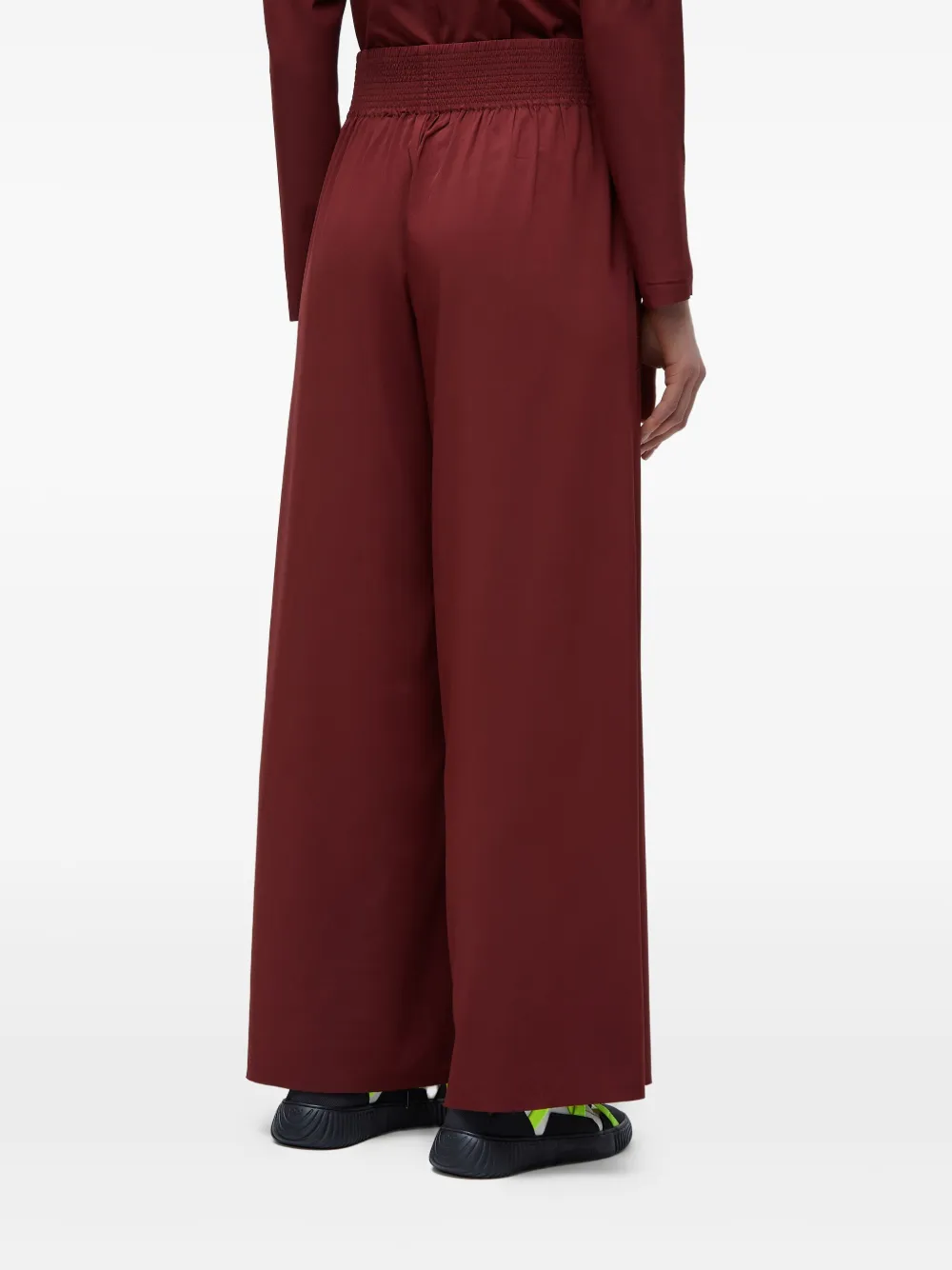 Osklen Broek met wijde pijpen Rood