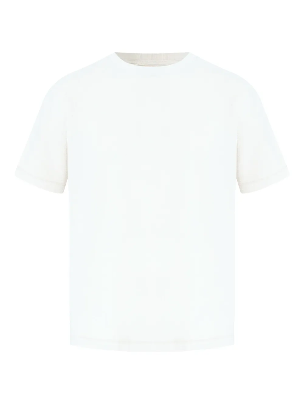 Osklen Camiseta texturizada com decote careca | Branco | Image 1