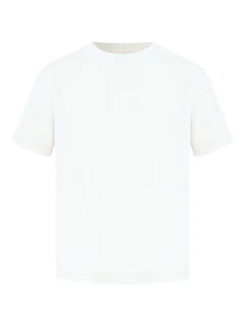 Osklen Camiseta texturizada com decote careca