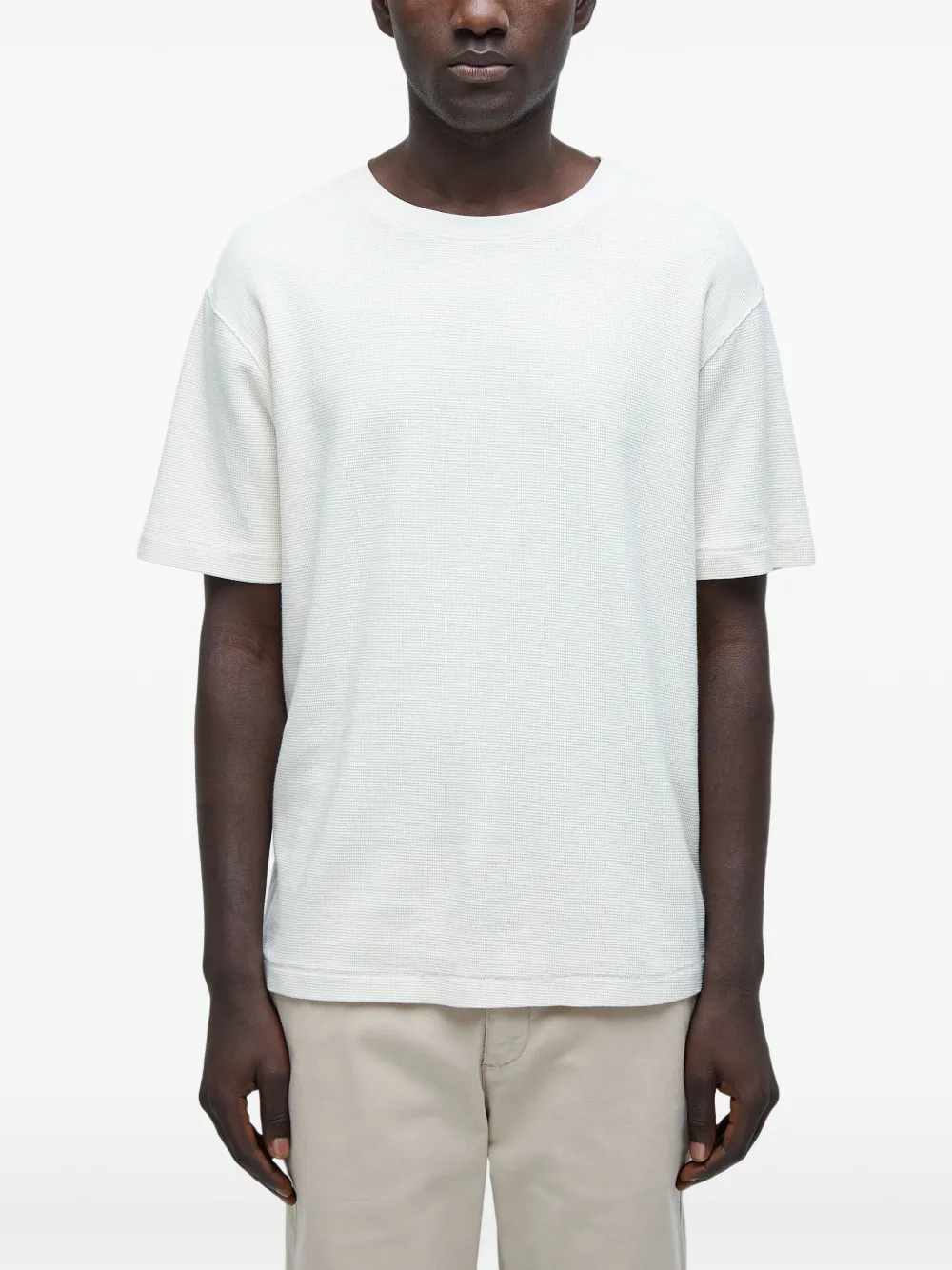 Osklen Camiseta texturizada com decote careca | Camisetas | Image 2