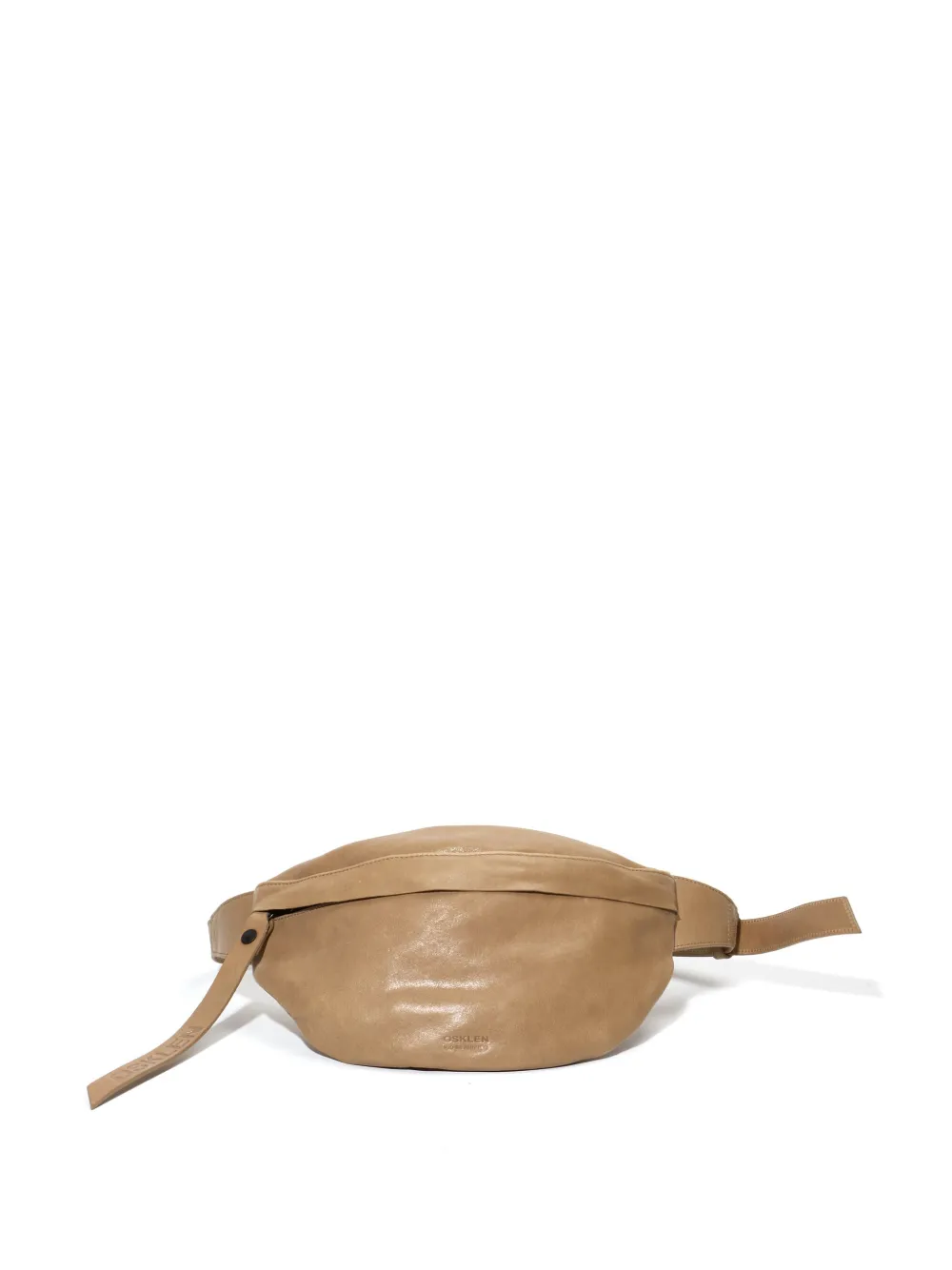 Osklen Leren heuptas Beige