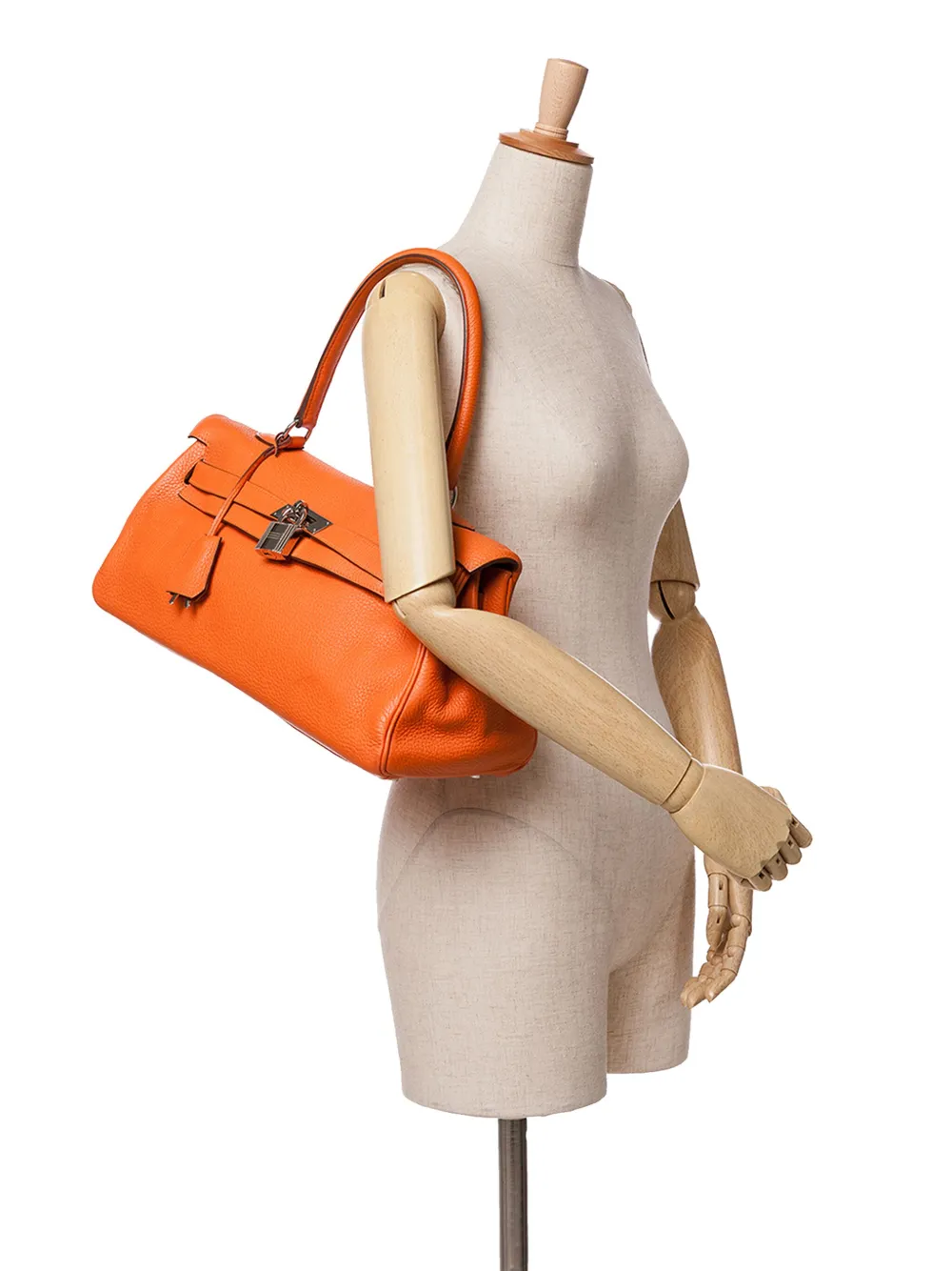 Hermès Pre-Owned 2010 Togo JPG Kelly 42 shoulder bag - Oranje