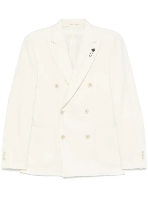Lardini blazer con doble botonadura