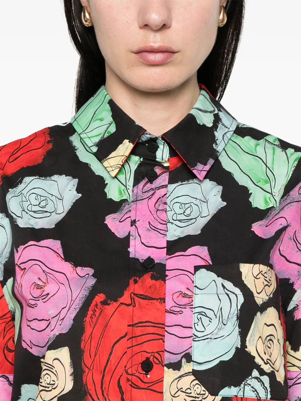 Marni Orion blouse Zwart