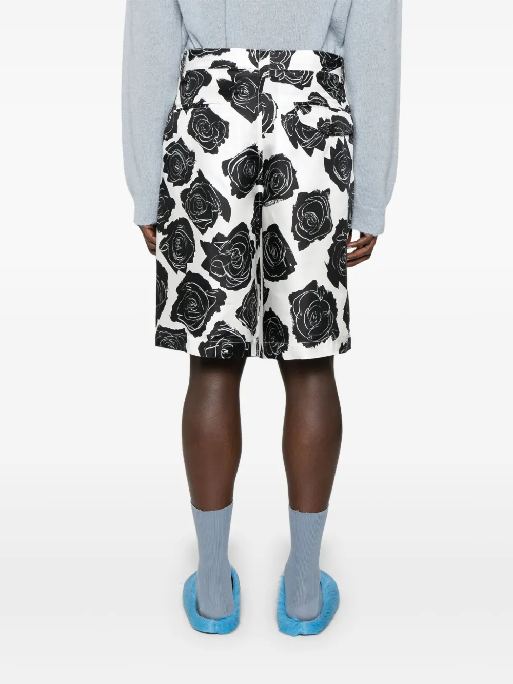 Marni Zijden shorts Wit