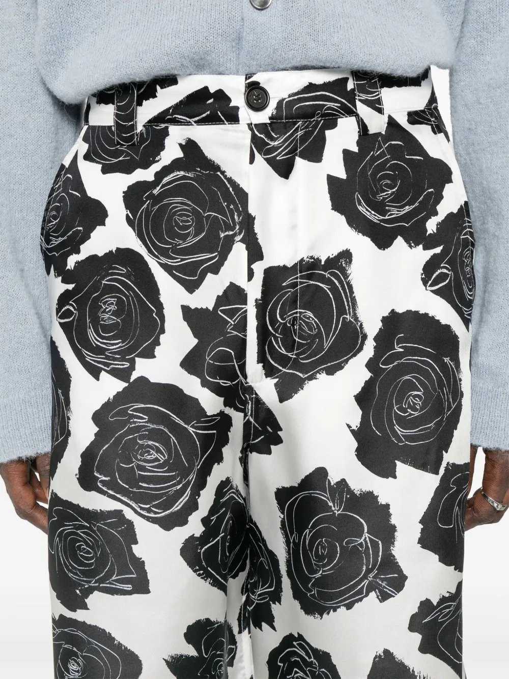Marni Zijden shorts Wit