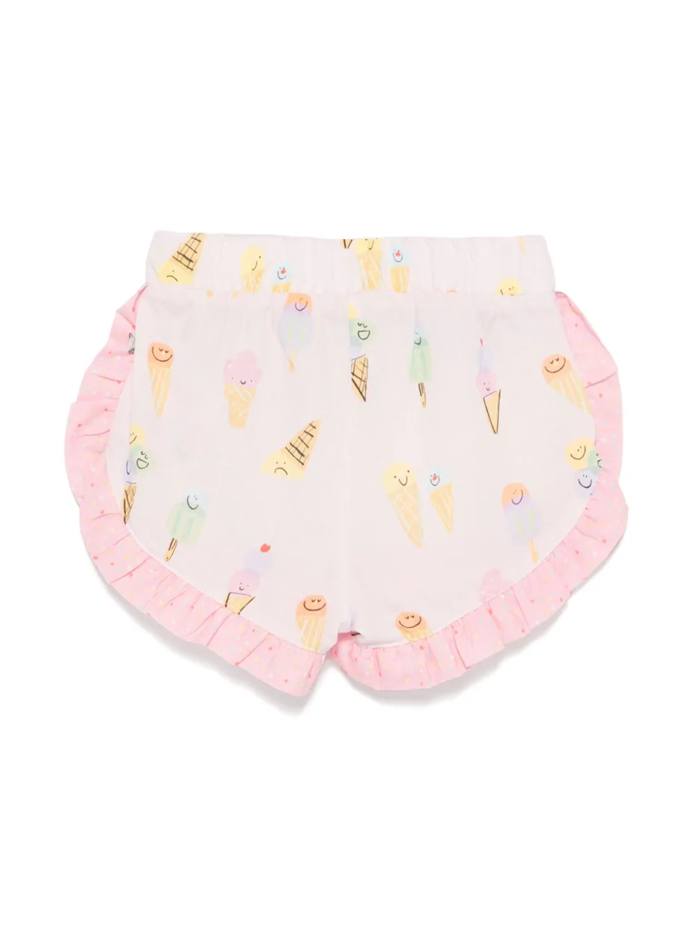 Stella McCartney Kids Shorts met ijsprint - Roze