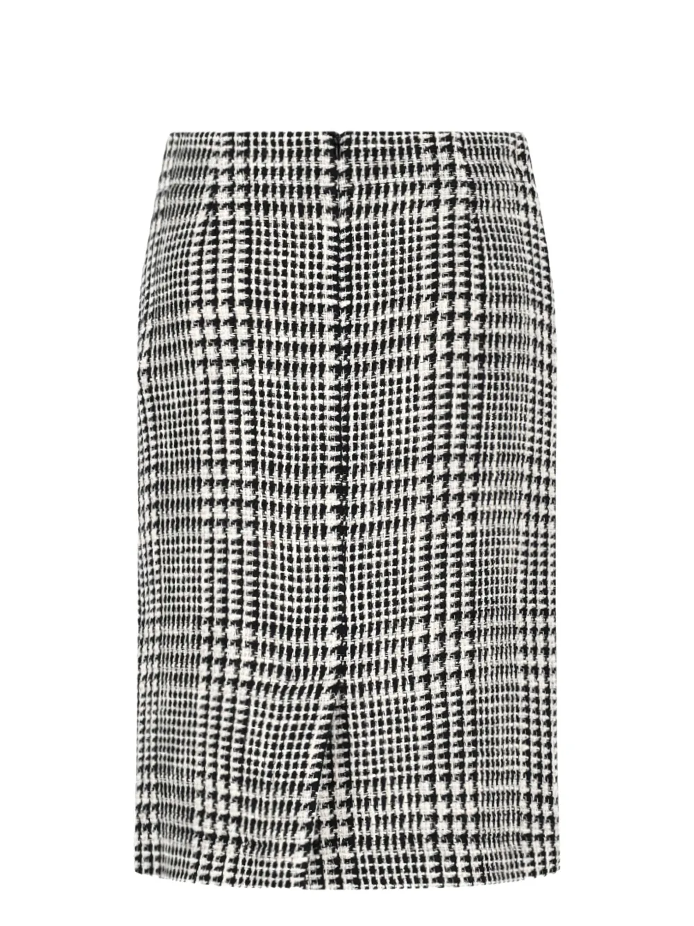 Gianluca Capannolo houndstooth pencil skirt - Wit