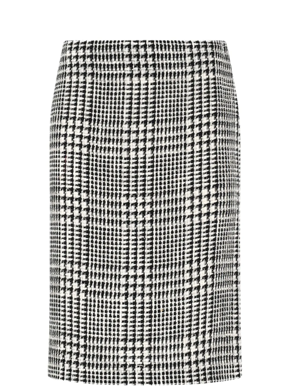 Gianluca Capannolo Houndstooth Pattern Skirt In White