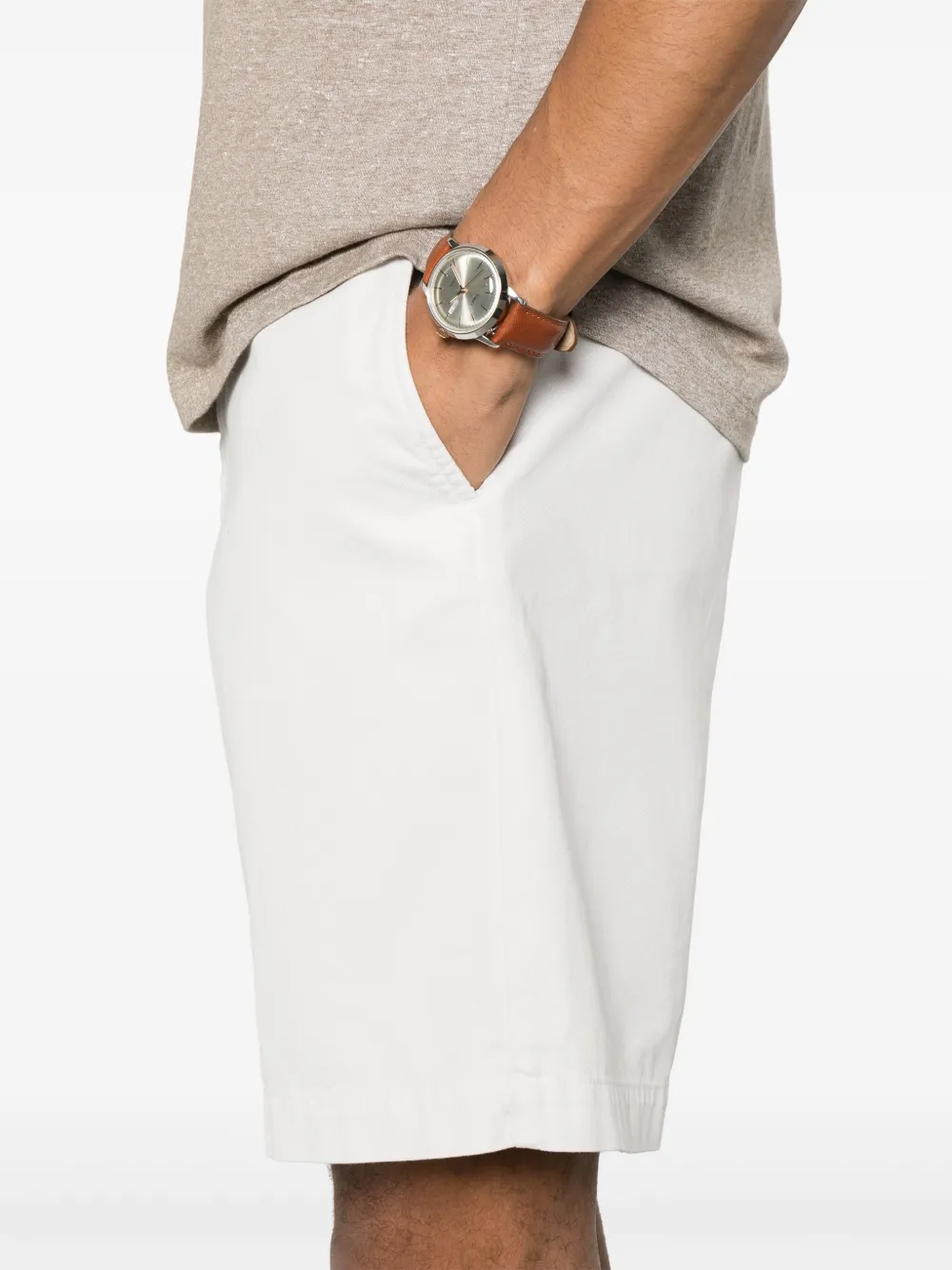 Brunello Cucinelli Katoenen shorts Wit
