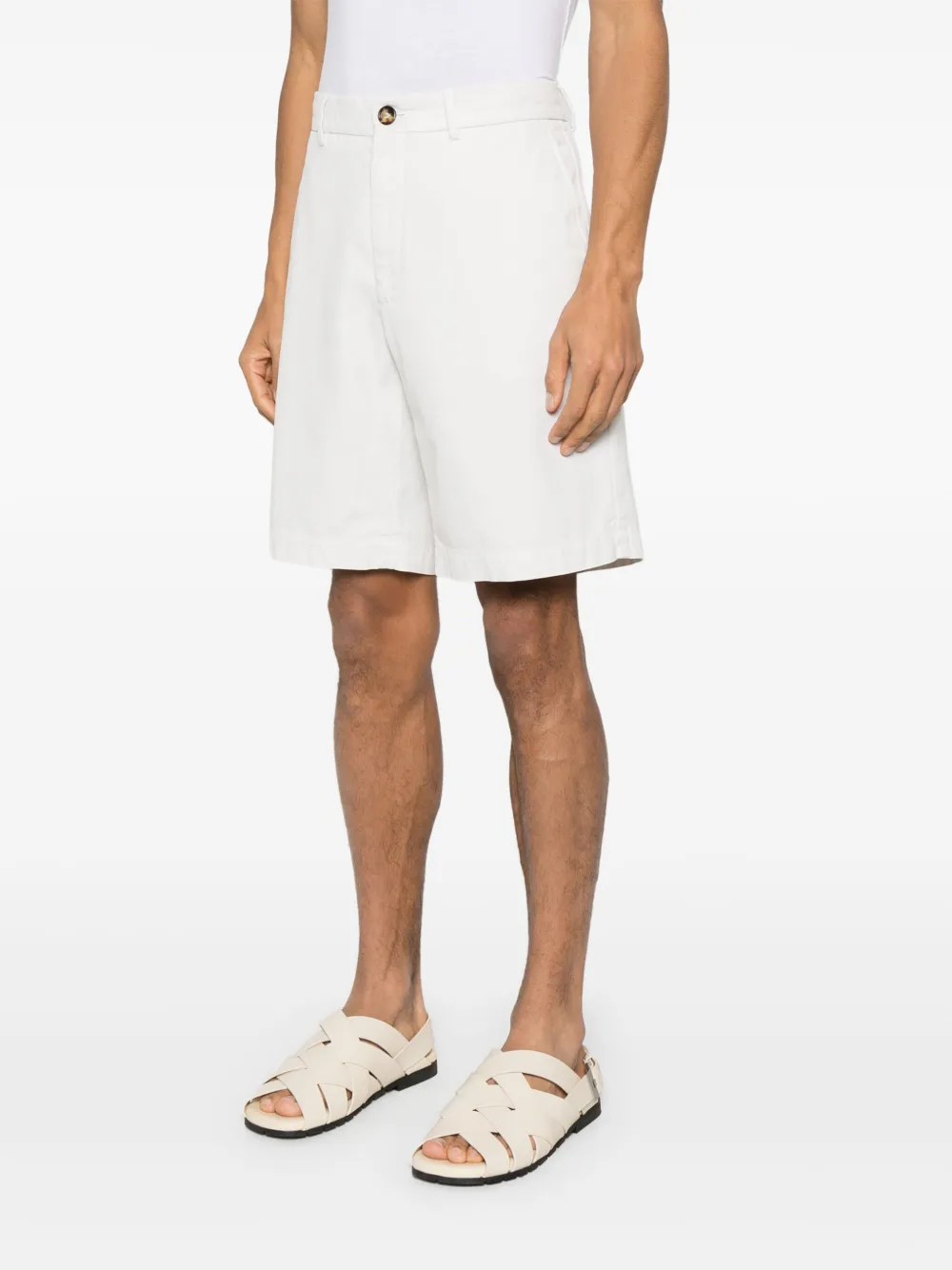 Brunello Cucinelli Katoenen shorts Wit