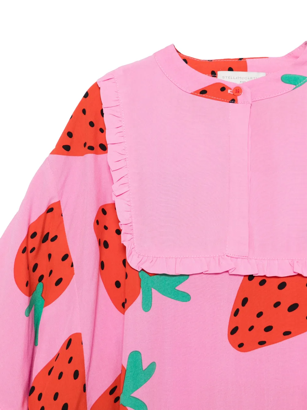 Stella McCartney Kids Jurk met print Roze