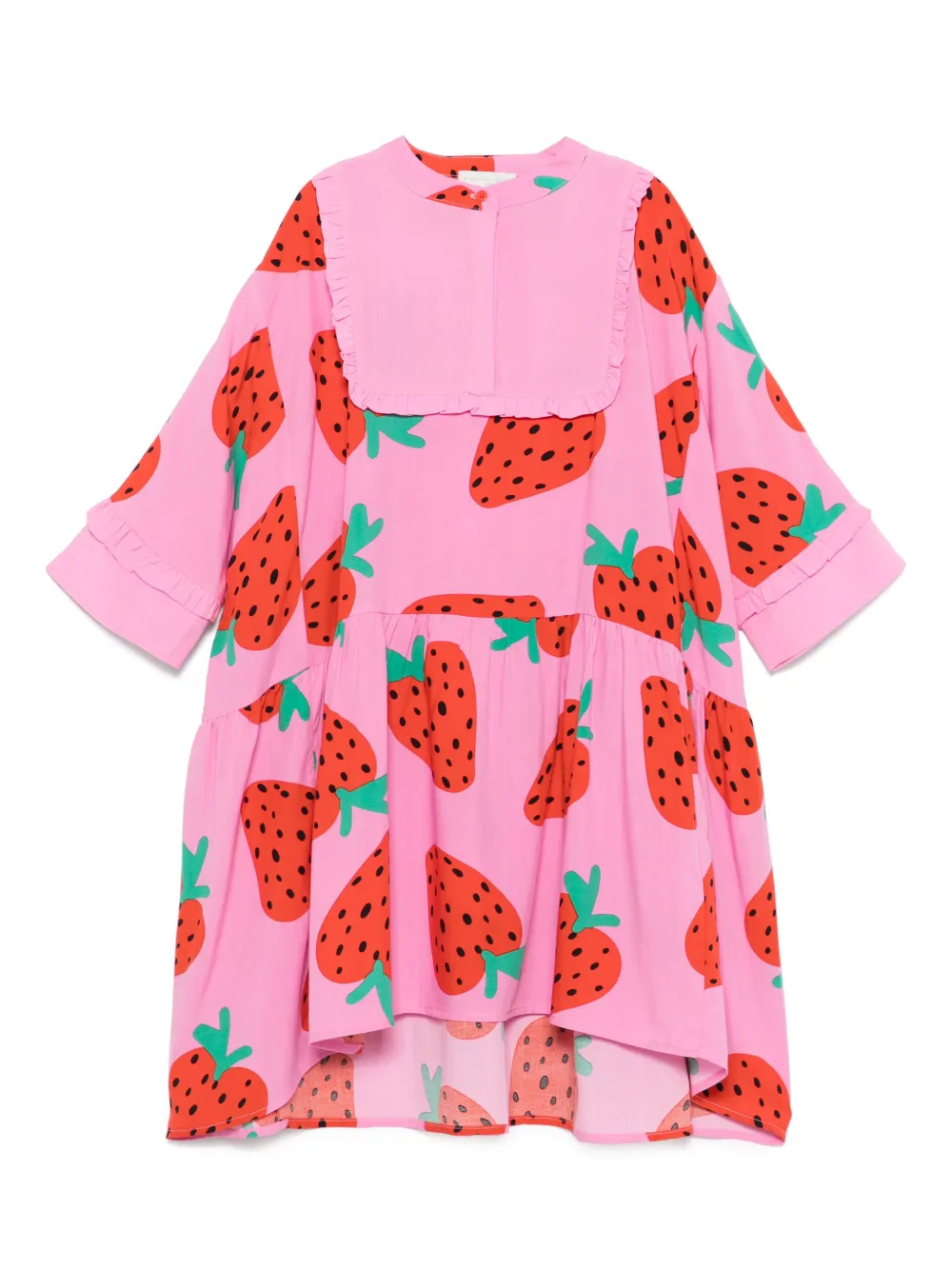 Stella McCartney Kids Jurk met print Roze