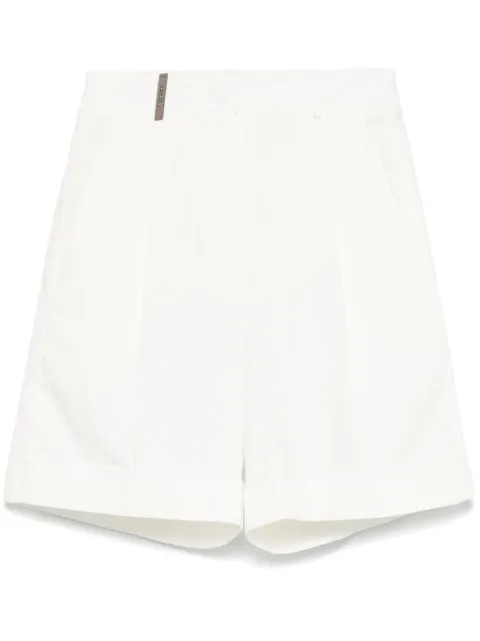 Peserico bermudas con pinzas