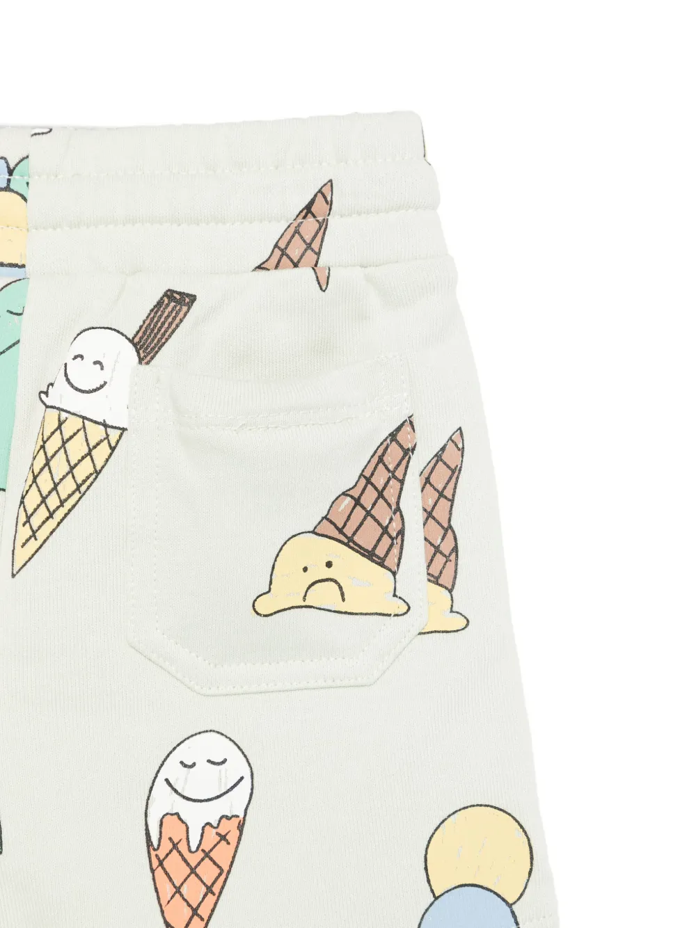 Stella McCartney Kids Shorts met print Groen