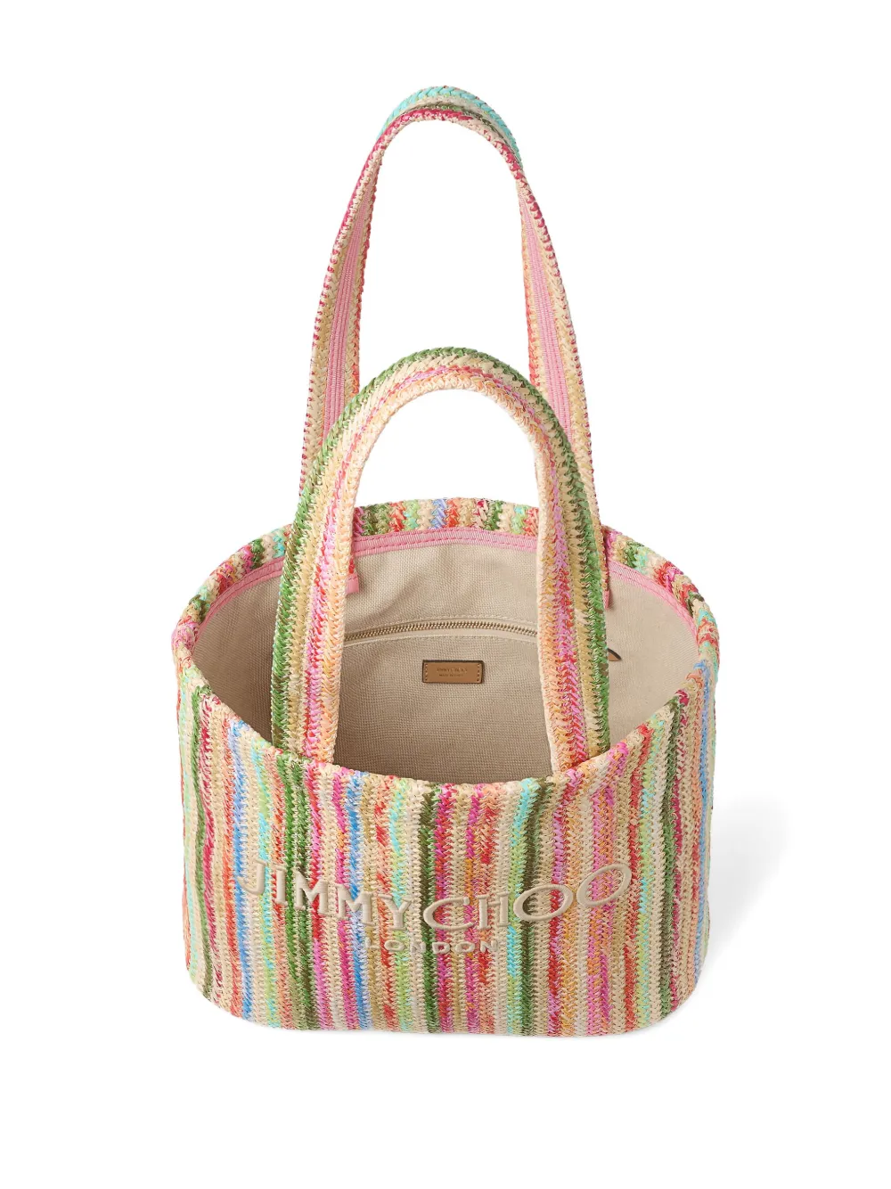 Jimmy Choo Raffia shopper Beige