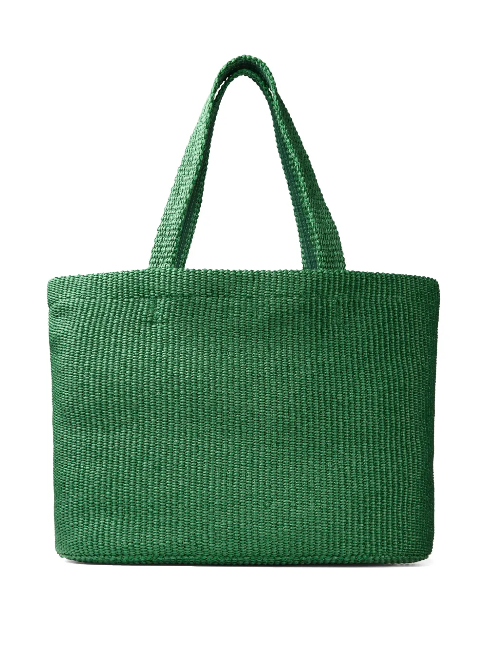 Jimmy Choo Shopper met geborduurd logo - Groen