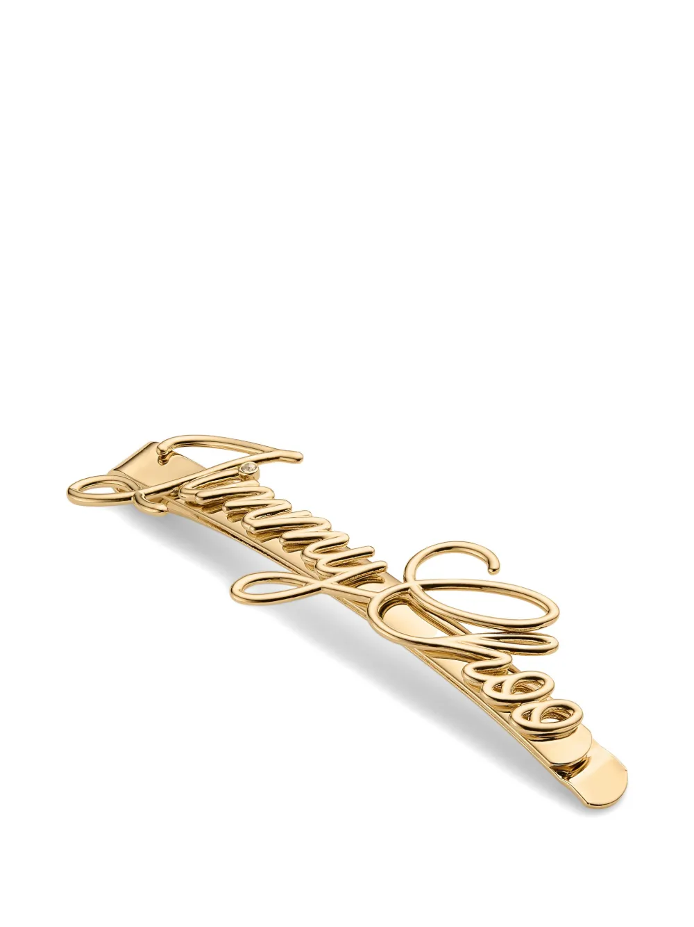 Logo Script hair clip