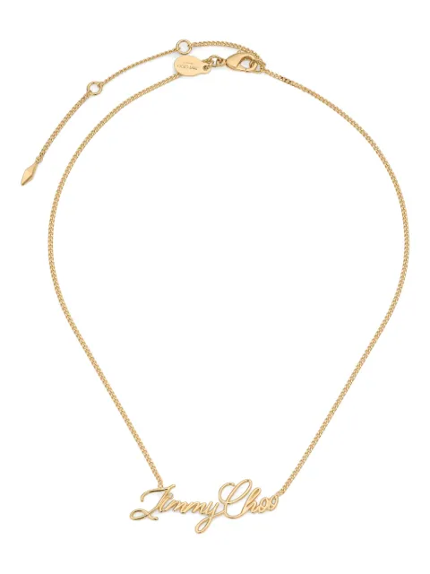 Jimmy Choo collar Logo Script