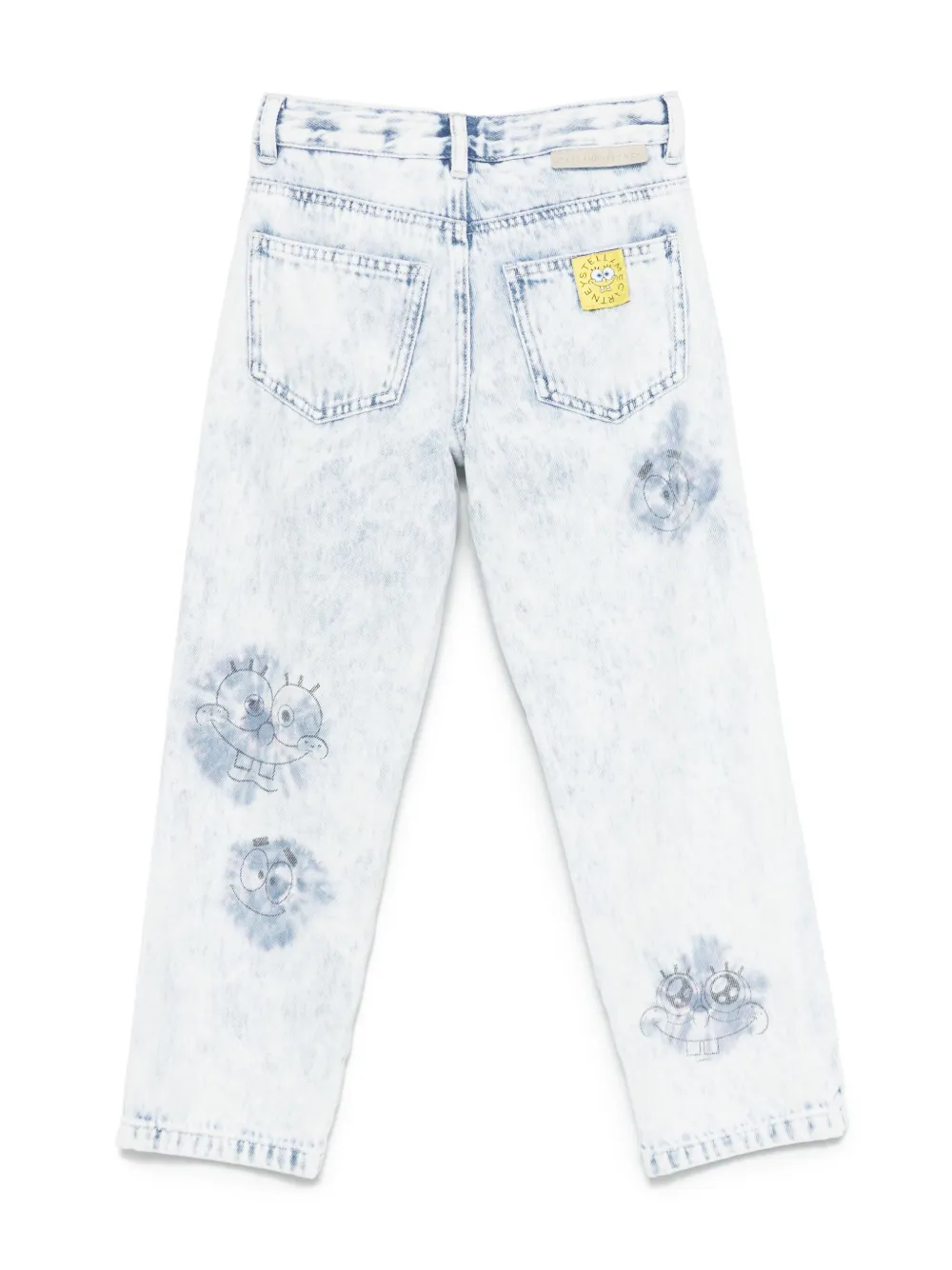 Stella McCartney Kids Jeans met print - Blauw