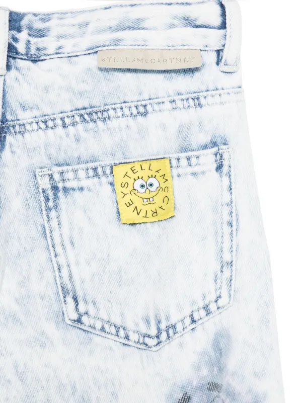 Stella McCartney Kids スポンジボブ ジーンズ | ブルー | FARFETCH JP